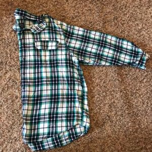 Flannel button down